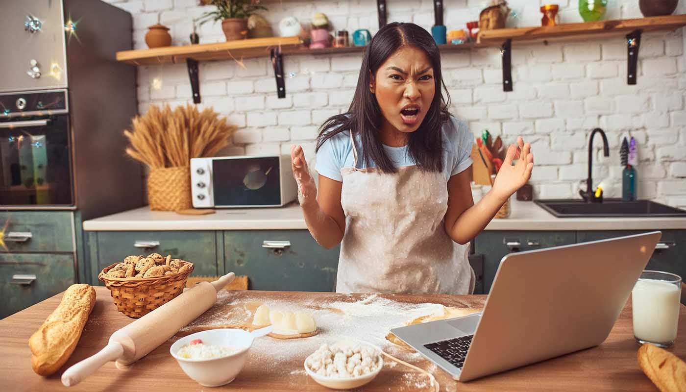 Six Hours Later, Still No Recipe: Woman Discovers Ingredients List Buried Under Avalanche of Life Stories