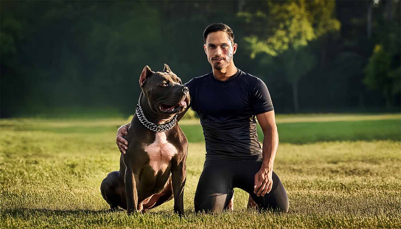 Pit Bull Owner Insists They Are the Kindest Breed, Despite Only Having Half His Face Left