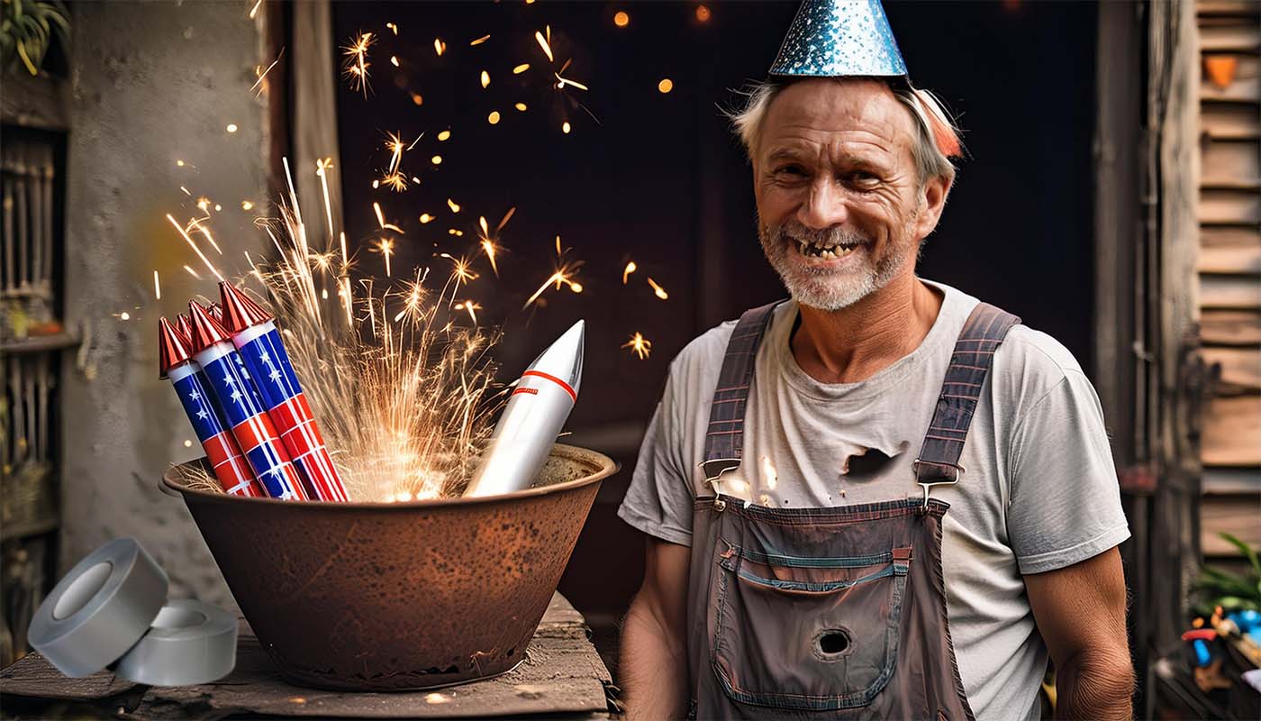 Yeehaw! Jesus Really Dug Those Shrapnel Showers, Says Man Now Sporting Gummy Smile!