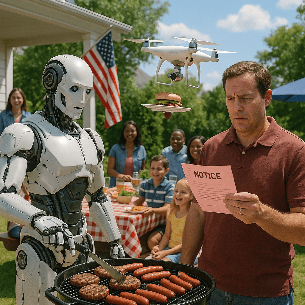 Labor Day Celebration Pays Tribute to American Workers Before Most Are Replaced by A.I.