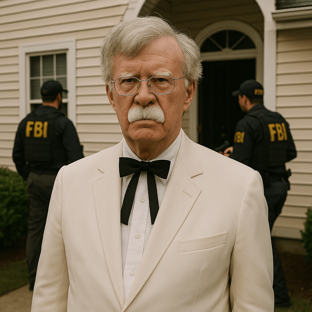 John Bolton’s House Raided by FBI; Government Confirms Possession of Recipe Containing 11 Secret Herbs and Spices