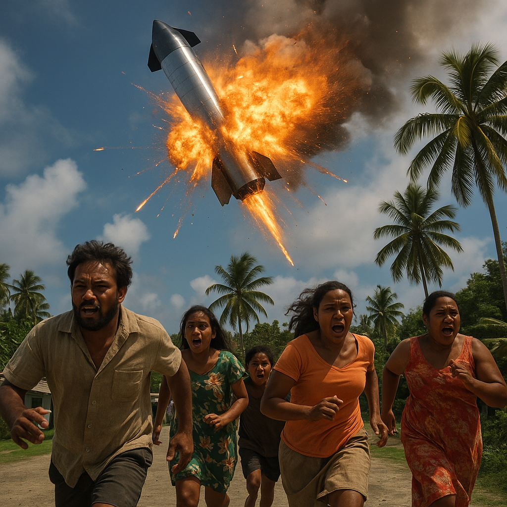 SpaceX Prepares Next Scientific Experiment To Determine How Much Debris It Can Rain Down On Turks & Caicos