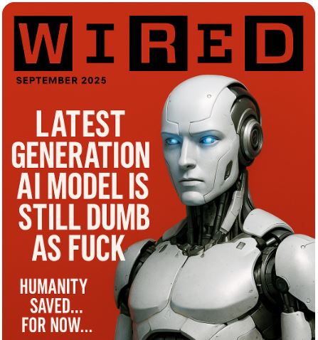 Latest Generation AI Model Proves to Still Be Dumb as Fuck. Humanity Saved… For Now.