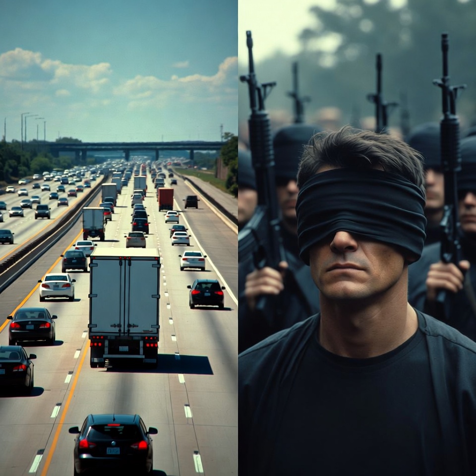 Utah Man Sentenced to Firing Squad for Tapping Brakes on I-15