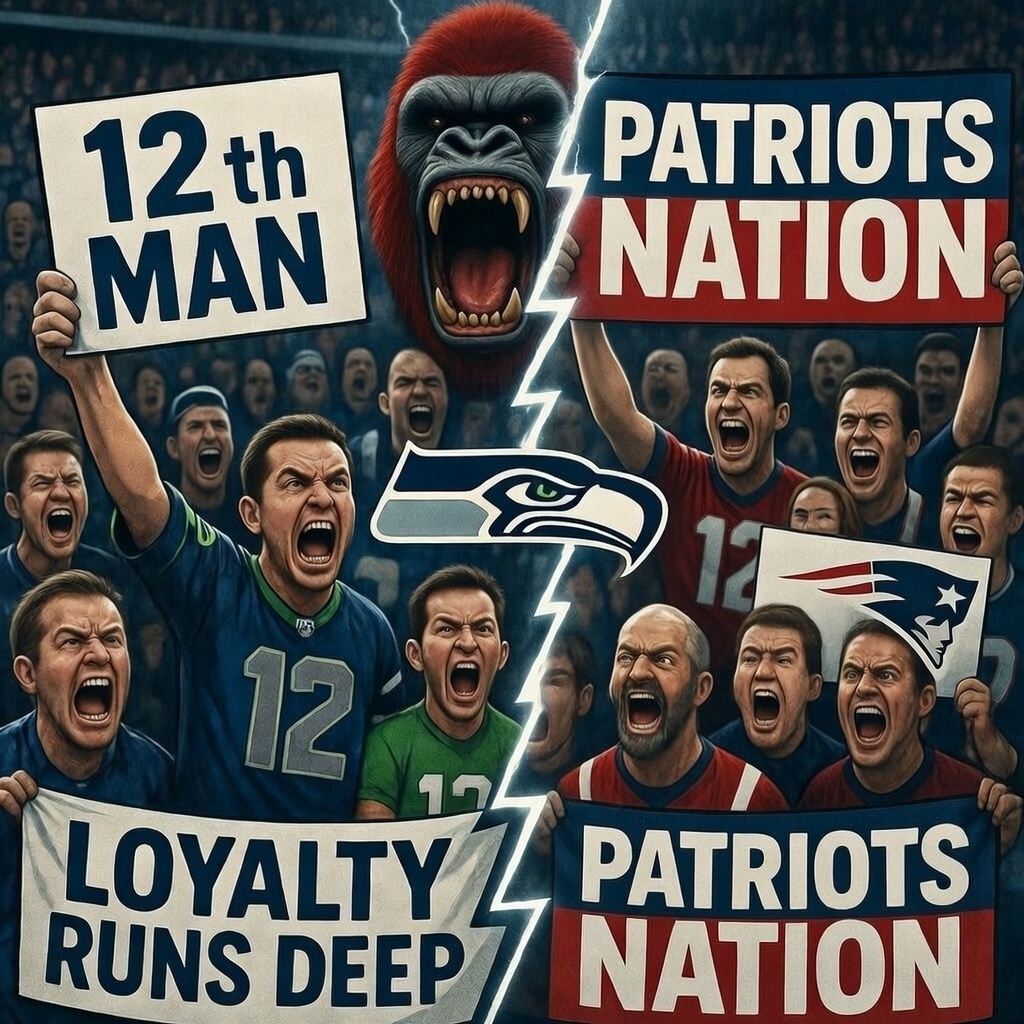 Seahawks Fans vs. Patriots Fans: Pre-Game Battle to Crown America’s Biggest Douchebag Fanbase