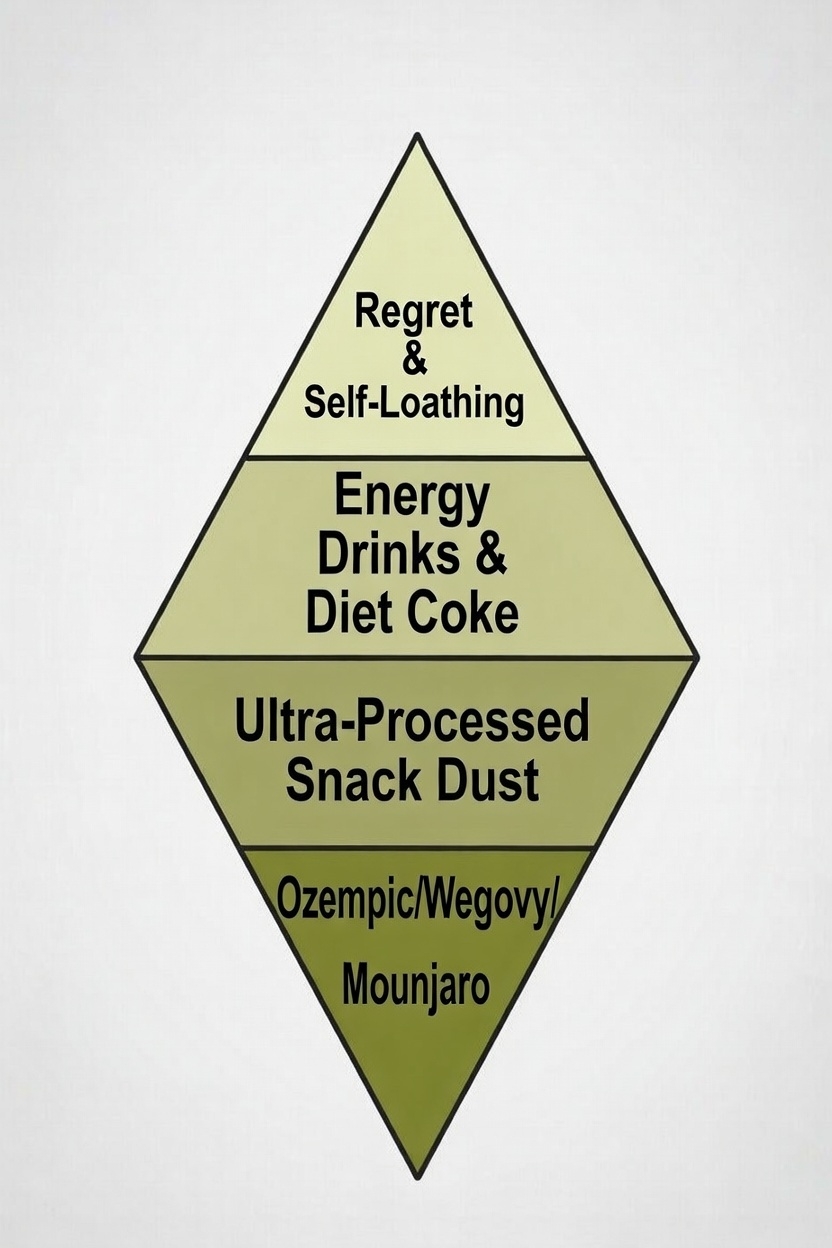 Big Pharma Sues… Food Pyramid Now Officially Renamed the Food Rhombus So Drugs Can Be Included as Staples